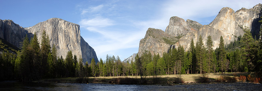 Vallée glacière de Yosemite, Californie Vallée glacière de Yosemite, Californie