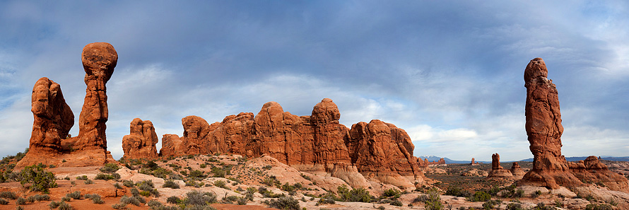 Garden of Eden, Arches National Park - Utah