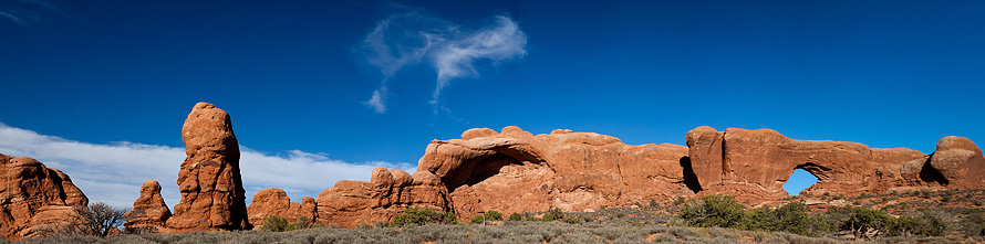 The Windows section, Arches National Park - Utah